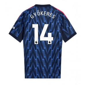 Arsenal Viktor Gyokeres #14 Udebanetrøje 2025-26 Kortærmet